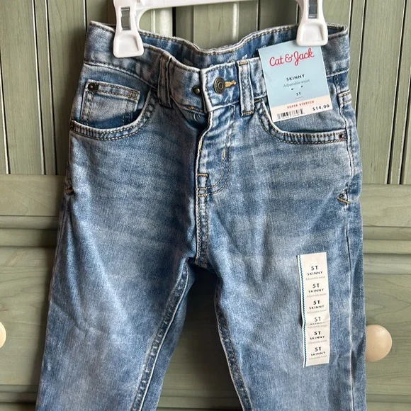 Boys 5T Skinny Super Stretch Jeans - Picture 2 of 4